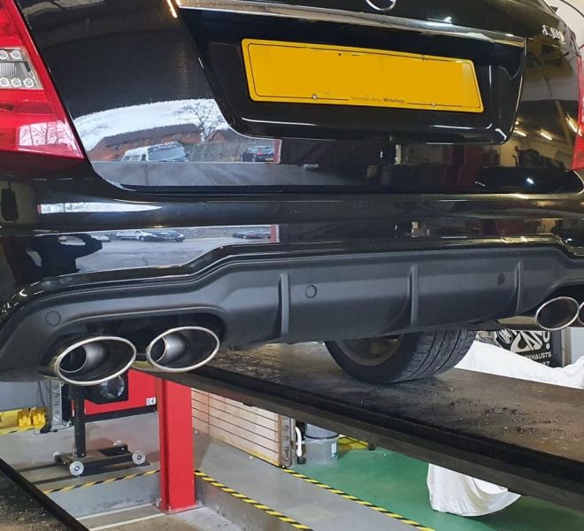 Mercedes-C350-Estate-exhaust-trims-by-Max-Torque-Cans-UK-6